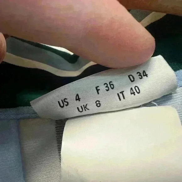 Akris Punto Striped Mini Dress Size 4 like NEW - Picture 8 of 13